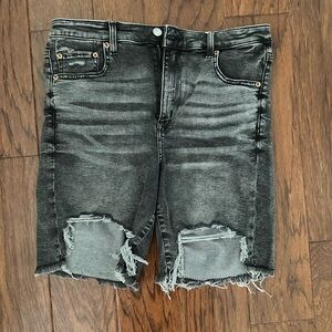 American eagle super hi-rise biker short